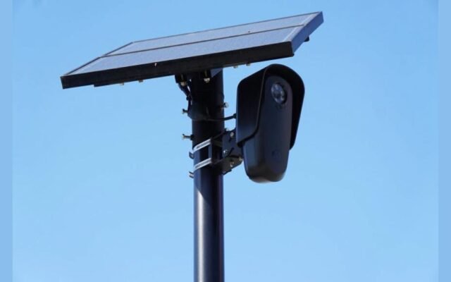 Brentwood police officer license plate camera
