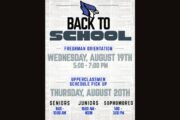 Marshfield High School freshman orientation