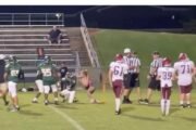 Tennessee middle school football game tackle